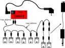 YANKEE PS-M0 POWER SUPPLY 9В/1800мА для гитарных эффектов