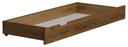 Сосновый деревянный ящик под кроватью, 150 см, Дуб