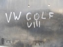 SPOILER PARE-CHOCS ARRIÈRE VW GOLF 8 VIIIphoto 10