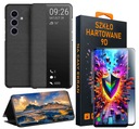 Чехол SMART для Samsung Galaxy S24 НАПОЛЬНЫЙ + 9D СТЕКЛО НА ПОЛНЫЙ ЭКРАН