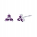 Игла из стерлингового серебра 925 пробы, маленькая геометрия Tri