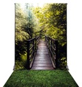 Фотофон Мост, Лес 158 х 300 см