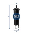 UFI 31.962.00 FILTRO COMBUSTIBLES 