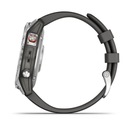 Športové hodinky Garmin EPIX s náramkom QuickFit-Silikón (22mm) Farba puzdra strieborná