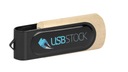 PENDRIVE REKLAMOWY USB z logo PD-6 Wood Doming 16GB Z NADRUKIEM 10 SZT
