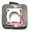 ЦИЛІНДР ПОРШЕНЬ УЩІЛЬНЮВАЧІ HONDA NH50 LEAD AF01 85-95  (17832424849) фото min 5