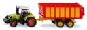 SIKU 1650 TRACTOR CLASS с прицепом SILAGE