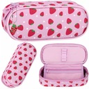 Карандаш корпус Sachet закреплен с молнией для девушки -клубники