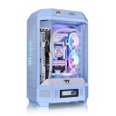 Микробашня Thermaltake The Tower 300 TG Hydragea Blue