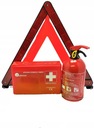 EXTINGUIDOR DE AUTOMÓVIL 1KG + TRAGALUZ + BOTIQUÍN 