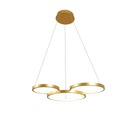 Подвесной светильник ОСЛО, кольцевая светодиодная люстра, круг, 46Вт