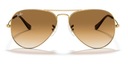 Okulary Słoneczne Ray-Ban RB 3025 001/51 Pilotki Aviatory Marka Ray-Ban