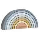 РАДУГА МАЛЕНЬКИЙ ГОЛЛАНДСКИЙ ДЕРЕВЯННЫЙ ДЛЯ КОМПОЗИЦИИ СИНИЙ