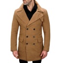 JP1048 р. L ЭЛЕГАНТНОЕ МУЖСКОЕ УТЕПЛЕННОЕ ПАЛЬТО ДВОЙНОГО ВАРИАНТА.