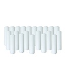 20x СТРЕТЧ-ФОЛЬГА 1,5 кг 250 мм ПОЛУРЕПЕННАЯ ТРУБА 0,15 кг белая