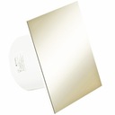 СТЕКЛЯННЫЙ ВЕНТИЛЯТОР С ТАЙМЕРОМ И ГИГРОСТАТОМ, СВЕТЛО-БЕЖЕВЫЙ Fi 100