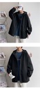 2023 New Fashion Loose Hooded Jacket Men Breathabl Materiał dominujący syntetyk