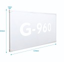 PROMIENNIK RADIATEUR SUR PODCZERWIEN IR PANELOWY ÉLECTRIQUE 960W ENSEMBLE MAXIMAL 32M2photo 14
