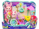 MATTEL ENCHANTIMALS BICYCLE FRIENDS BREE BUNNY DOLL И TWIST BUNNY