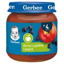 Десерт Яблоко и ягоды 125 г Gerber