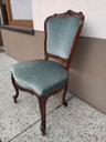 Krzesło barokowe ręcznie rzeźbione. STAN BDB ! Rodzaj krzesła