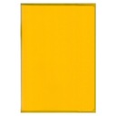 Обложка для блокнотов А5, прозрачная желтая, HERLITZ