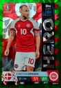 ЕВРО-2024 TOPPS MATCH ATTAX EMERALD HERO DEN 11 КРИСТИАН ЭРИКСЕН