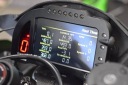 I2M MONITOR INSTRUMENT PANEL І LAPTIMER CHROME LITE KAWASAKI ZX-6R 2007-2017  photo 4