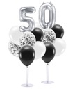 Набор подставок для шариков с цифрами КАЖДЫЙ день рождения 10-99