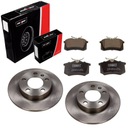 TARCZE+KLOCKI TYŁ SKODA OCTAVIA I RAPID NH3