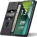 ЧЕХОЛ ИЗ МАГНИТНОЙ КОЖИ ОВЕЦЫ ДЛЯ XIAOMI REDMI ПРИМЕЧАНИЕ 13 PRO 5G + СТЕКЛО