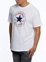 Pánske tričko CONVERSE 10007887-A04 biele L Kolekcia t-shirt-bawełniana-logo-biała