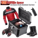 UNIVERSAL 45L МОТОЦИКЛ АЛЮМИНИЙ ТОП CASE TAIL БАГАЖНИК BAGAGE ДЛЯ QZ  фото 7