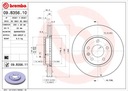 DISCOS ZAPATAS PARTE DELANTERA BREMBO OPEL ZAFIRA C 2.0 CDTI 