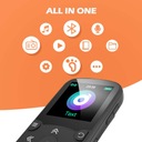 AGPTEK MP3-плеер Bluetooth 5.3 Sport 64 ГБ FM-радио Шагомер Черный