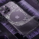 Magnetyczne etui iPhone 14 Pro Max MagSafe PQY Geek Series srebrne Marka Inna