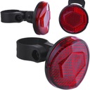 Красный задний отражатель MTB с зажимом