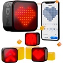 Magene L308 Smart Emoji Gif Велосипедный задний фонарь USB C BT IPX6