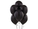 Balony lateksowe pastelowe czarne 12 cali 25 szt