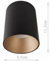 Потолочный светильник/трубка/черно-золотая светодиодная лампа EYE TONE в комплекте БЕСПЛАТНО