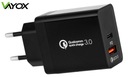ŁADOWARKA USB USB-C QUICK CHARGE 3.0 PD FAST VAYOX EAN (GTIN) 5902689077234