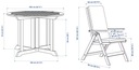 IKEA BONDHOLMEN Stôl a 4 ks stoličiek biela/béžová Froson/Duvholmen béžová EAN (GTIN) 5906269950528