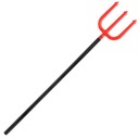 оружие DEVIL'S FORK красный ТРИДЕНТ длинный Хэллоуин