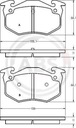 PLAQUETTES FREIN CITROEN SAXO,XSARA,ZX ARRIÈREphoto 14