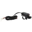 МОТОЦИКЛЕТНАЯ ДВОЙНАЯ ЗАРЯДНОЕ USB АДАПТЕР SAE NA USB Z ВОДООТТАЛКИВАЮЩАЯ 3Y  фото 5