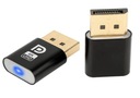 АДАПТЕР ПОРТ ДИСПЛЕЯ VGA 4K ЗАГЛУШКА ЭМУЛЯТОР МОНИТОРА DP