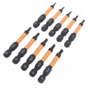 10 PCS TROJKATNY SRUBOKRETNY KIT BITOW 50 MM DUGOSC 1/4 POUCES 38photo 11