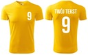 Персонализированная спортивная футболка с собственной надписью и номером XXL.