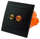 Настенная розетка Simon RCA, для скрытого монтажа, клемма 2RCA