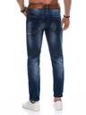 Pánske džínsové nohavice 1455P modré 30 Veľkosť 30